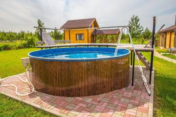 Фото номера Cемейный номер с собственной ванной комнатой Загородные дома Gazdava г. Starina 28