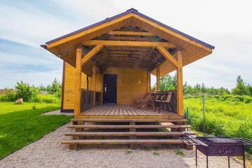 Фото номера Cемейный номер с собственной ванной комнатой Загородные дома Gazdava г. Starina 38